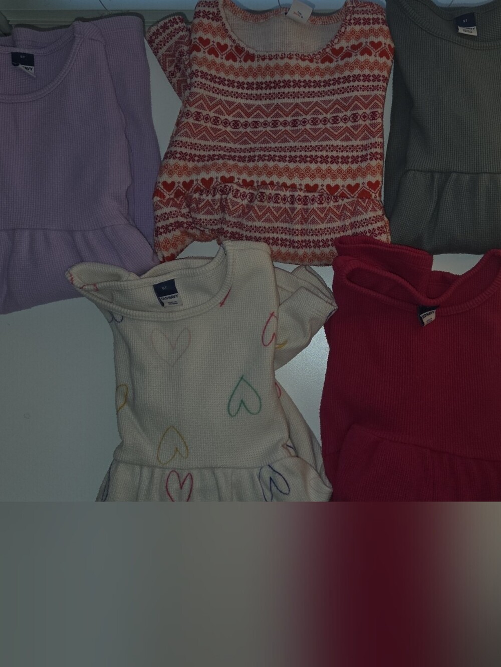 Girls Winter Waffle Dress Bundle - Old Navy